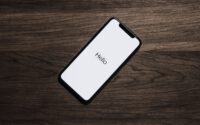 Phone with system called iOS