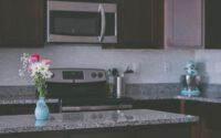 Kitchen full of modern technology
